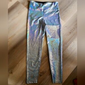 Heroine Sport Marvel leggings silver sparkle